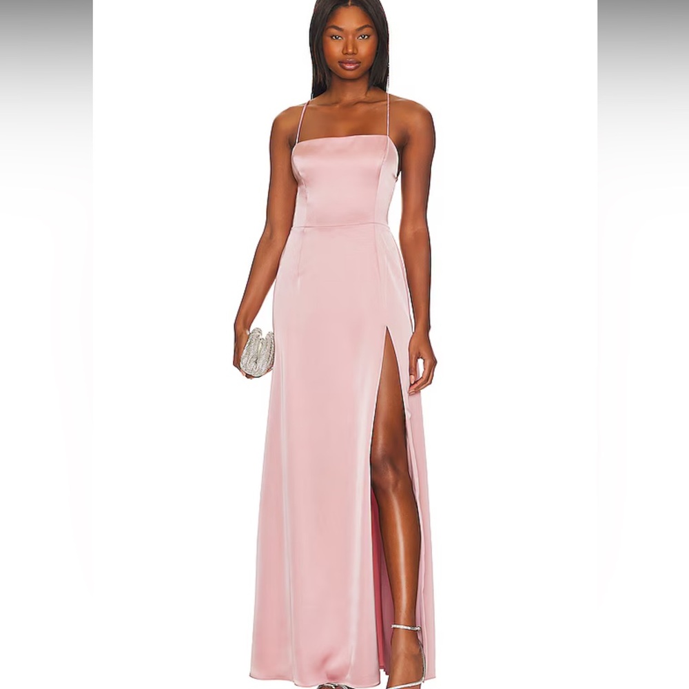 Katie May X Revolve Trudy Gown in Rose Quartz
